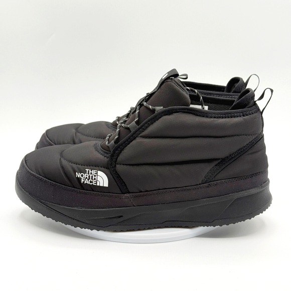 The North Face Shoes - The North Face Womens NSE Chukka Boots Size 6.5 TNF Black NEW, Traction Puffer